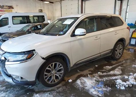 2017 Mitsubishi Outlander Se из США, поврежденный, VIN JA4AZ3A36HZ016175